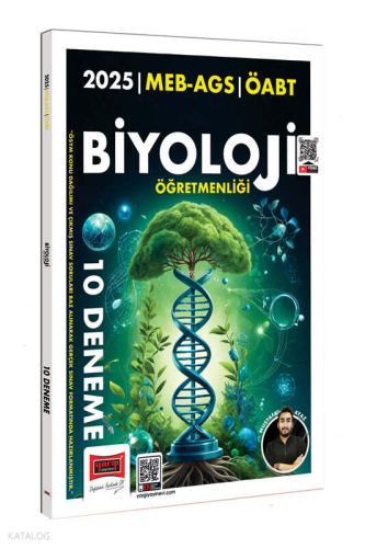 Yargı Yayınları 2025 MEB AGS ÖABT Biyoloji Öğretmenliği 10 Deneme