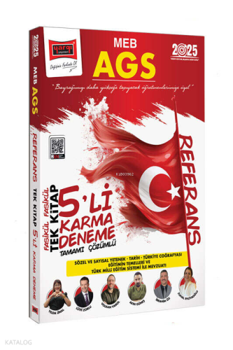 Yargı Yayınları 2025 MEB-AGS Referans Fasikül Fasikül Tek Kitap 5 Karm