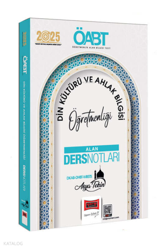 Yargı Yayınları 2025 ÖABT DKAB DHBT MBSTS Din Kültürü ve Ahlak Bilgisi Öğretmenliği Video Ders Notları