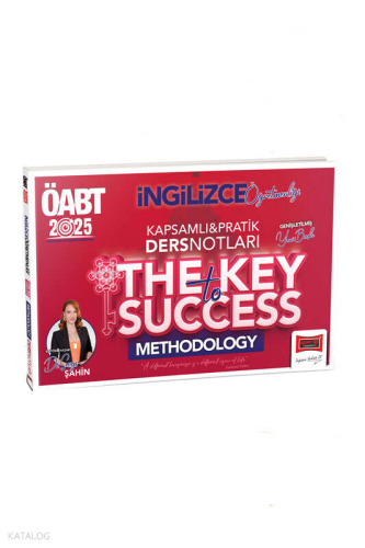 Yargı Yayınları 2025 ÖABT İngilizce Öğretmenliği Kapsamlı Pratik Ders Notları - The Key Success Methodology