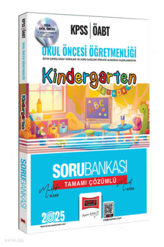 Yargı Yayınları 2025 ÖABT Okul Öncesi Öğretmenliği Kindergarten Tamamı Çözümlü Soru Bankası