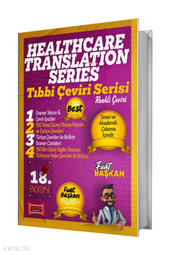 Yargı Yayınları 2025 Translation Series Tıbbi Çeviri Serisi Renkli Çeviri
