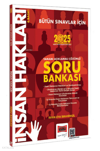 Yargı Yayınları 2025 Tüm Sınavlar İçin İnsan Hakları Tamamı Açıklamalı Çözümlü Soru Bankası