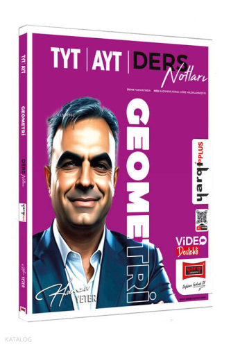Yargı Yayınları 2025 TYT-AYT Geometri Video Destekli Ders Notları