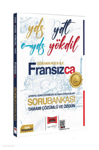 Yargı Yayınları 2025 YDS YDT E-YDS YÖKDİL Gökhan Hoca İle Fransızca Soru Bankası