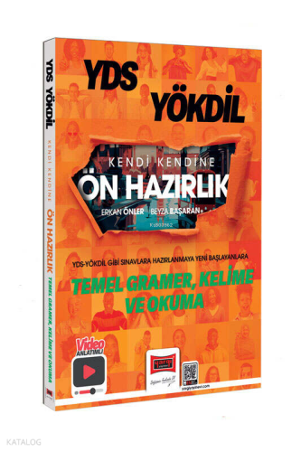 Yargı Yayınları 2025 YDS YÖKDİL Kendi Kendine Ön Hazırlık Temel Gramer