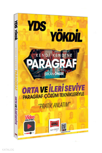 Yargı Yayınları 2025 YDS YÖKDİL Kendi Kendine Paragraf Pratik Anlatım