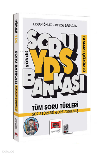 Yargı Yayınları 2025 YDS YÖKDİL Tamamı Çözümlü Tüm Soru Türleri Soru B