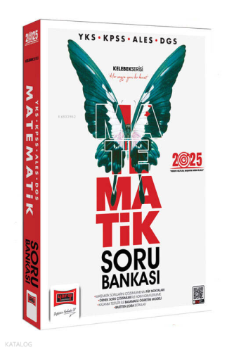 Yargı Yayınları 2025 YKS KPSS ALES DGS Kelebek Serisi Matematik Soru Bankası