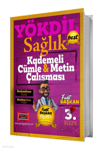 Yargı Yayınları 2025 YÖKDİL Sağlık Kademeli Cümle & Metin Çalışması
