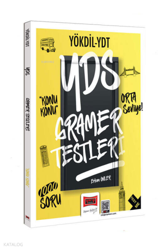 Yargı Yayınları 2025 YÖKDİL-YDT Konu Konu Gramer Testleri Orta Seviye 
