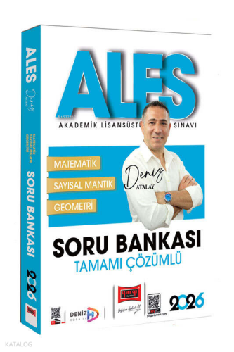 Yargı Yayınları 2026 ALES Tamamı Çözümlü Matematik Soru Bankası