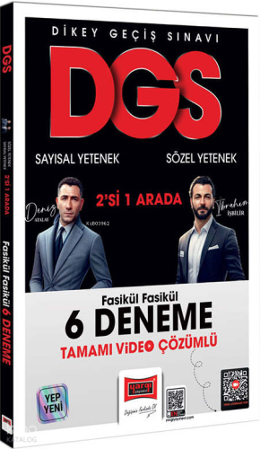 Yargı Yayınları 2026 DGS Sayısal Yetenek - Sözel Yetenek Fasikül Fasik