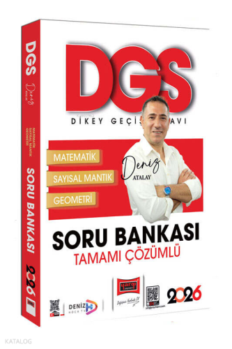 Yargı Yayınları 2026 DGS Tamamı Çözümlü Matematik Soru Bankası