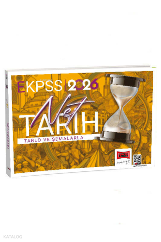 Yargı Yayınları 2026 EKPSS Akılda Kalan Tablo ve Şemalarla Net Tarih