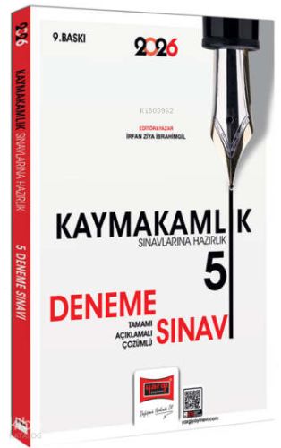 Yargı Yayınları 2026 Kaymakamlık Sınavlarına Hazırlık 5 Deneme Sınavı