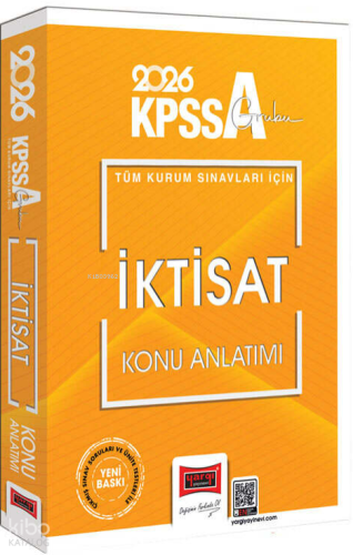 Yargı Yayınları 2026 KPSS-A Grubu Tüm Kurum Sınavları İçin İktisat Konu Anlatımı
