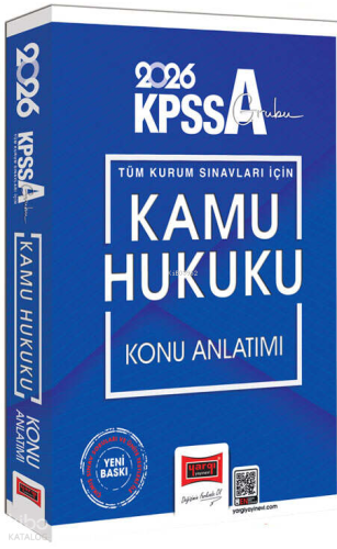 Yargı Yayınları 2026 KPSS-A Grubu Tüm Kurum Sınavları İçin Kamu Hukuku Konu Anlatımı