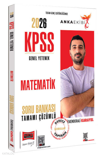 Yargı Yayınları 2026 KPSS Anka Ekibi Genel Yetenek Tamamı Çözümlü Matematik Soru Bankası