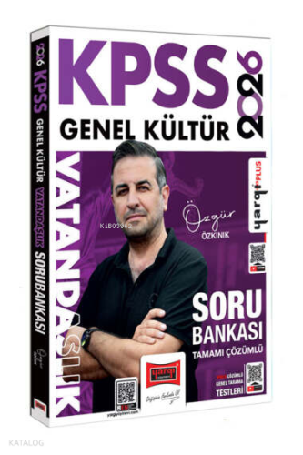 Yargı Yayınları 2026 KPSS Genel Kültür Tamamı Çözümlü Vatandaşlık Soru Bankası