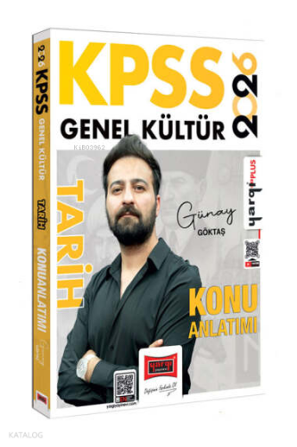 Yargı Yayınları 2026 KPSS Genel Kültür Tarih Konu Anlatımı