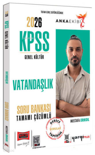 Yargı Yayınları 2026 KPSS Genel Kültür Vatandaşlık Tamamı Çözümlü Soru Bankası
