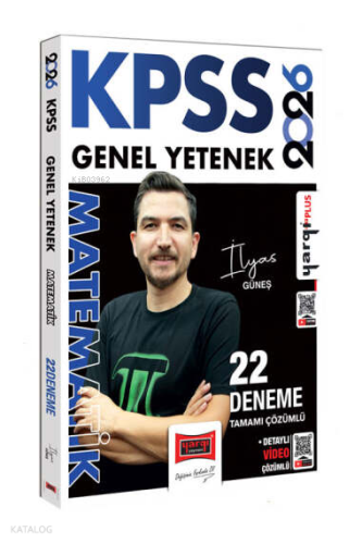 Yargı Yayınları 2026 KPSS Genel Yetenek Tamamı Çözümlü Matematik 22 Deneme