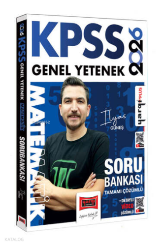 Yargı Yayınları 2026 KPSS Genel Yetenek Tamamı Çözümlü Matematik Soru Bankası