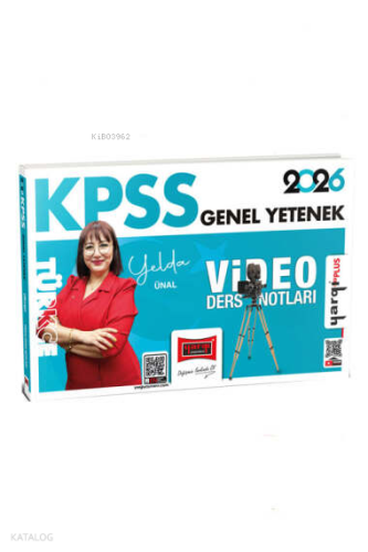 Yargı Yayınları 2026 KPSS Genel Yetenek Türkçe Video Ders Notları