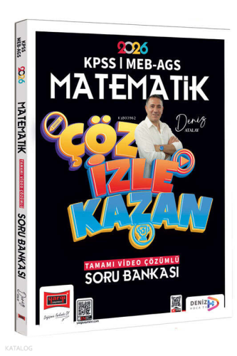 Yargı Yayınları 2026 KPSS MEB-AGS Matematik Çöz İzle Kazan Tamamı Vide