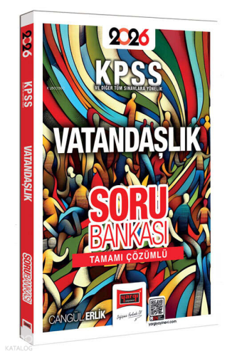Yargı Yayınları 2026 KPSS ve Diğer Tüm Sınavlara Yönelik Tamamı Çözümlü Vatandaşlık Soru Bankası