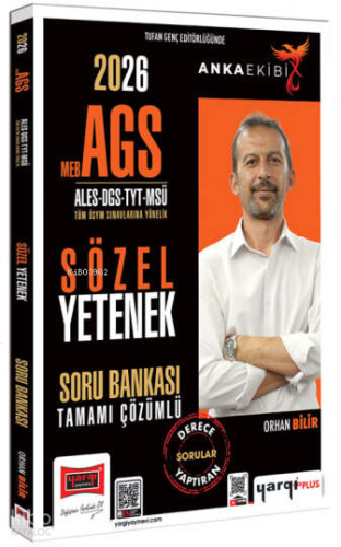 Yargı Yayınları 2026 MEB-AGS ALES DGS TYT MSÜ Sözel Yetenek Tamamı Çözümlü Soru Bankası