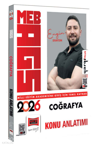 Yargı Yayınları 2026 MEB-AGS Coğrafya Konu Anlatımı