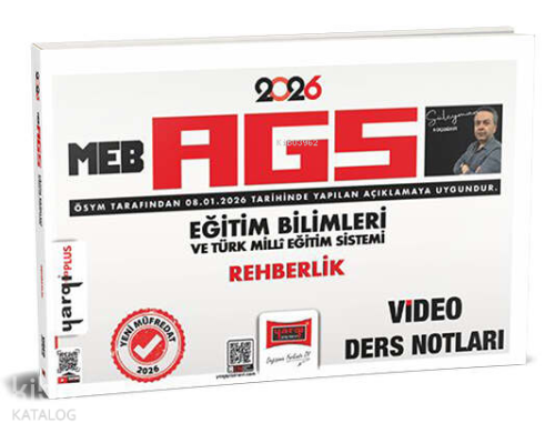 Yargı Yayınları 2026 MEB-AGS Eğitim Bilimleri ve Türk Milli Eğitim Sis