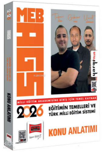 Yargı Yayınları 2026 MEB-AGS Eğitimin Temelleri ve Türk Milli Eğitim Sistemi Konu Anlatımı