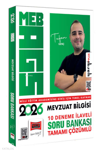 Yargı Yayınları 2026 MEB-AGS Mevzuat Bilgisi 10 Deneme İlaveli Tamamı 