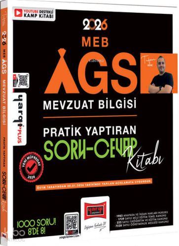 Yargı Yayınları 2026 MEB-AGS Mevzuat Bilgisi Pratik Yaptıran Soru-Ceva