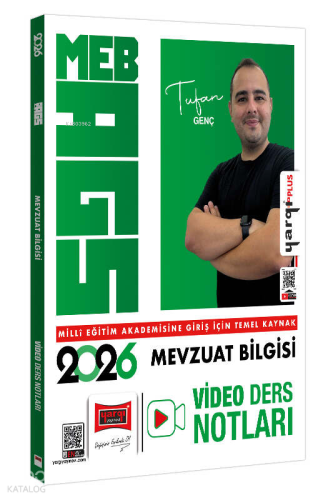 Yargı Yayınları 2026 MEB-AGS Mevzuat Bilgisi Video Ders Notları