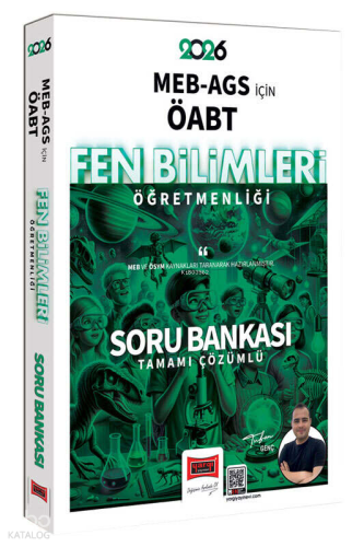 Yargı Yayınları 2026 MEB-AGS ÖABT Fen Bilimleri Öğretmenliği Tamamı Çö