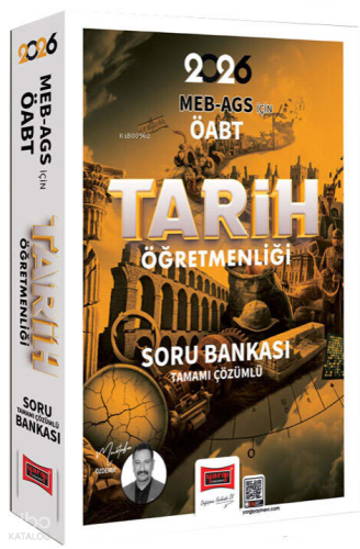 Yargı Yayınları 2026 MEB-AGS ÖABT Tarih Öğretmenliği Tamamı Çözümlü So