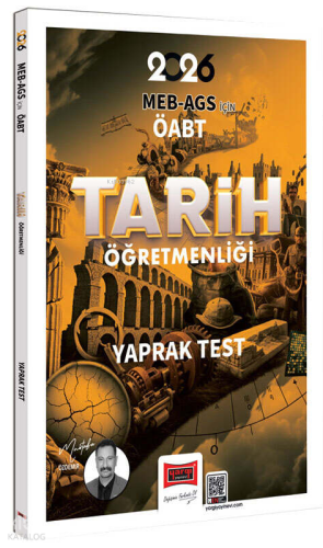 Yargı Yayınları 2026 MEB-AGS ÖABT Tarih Öğretmenliği Yaprak Test