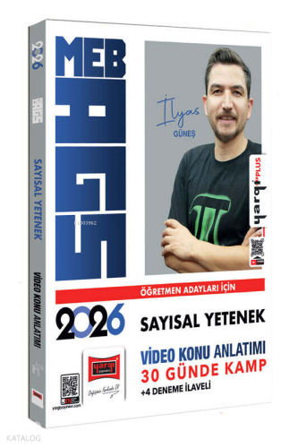 Yargı Yayınları 2026 Meb-Ags Öğretmen Adayları İçin Sayısal Yetenek 30 Günde Kamp Kitabı