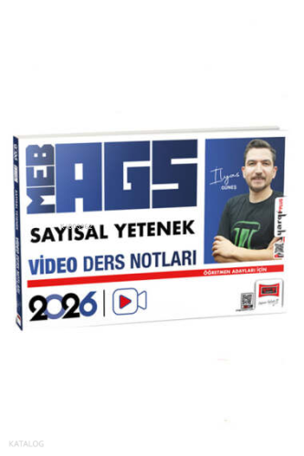 Yargı Yayınları 2026 MEB-AGS Öğretmen Adayları İçin Sayısal Yetenek Vi