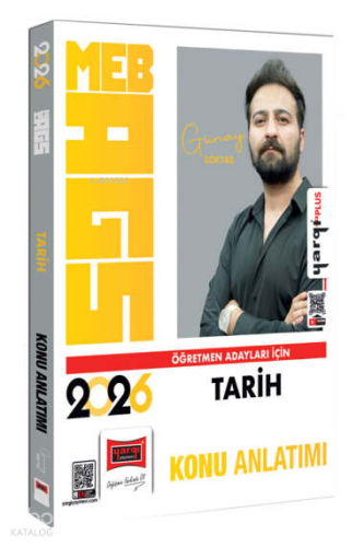 Yargı Yayınları 2026 MEB-AGS Öğretmen Adayları İçin Tarih Konu Anlatımı