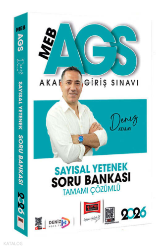 Yargı Yayınları 2026 MEB-AGS Sayısal Yetenek Soru Bankası