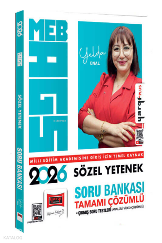 Yargı Yayınları 2026 MEB-AGS Sözel Yetenek Tamamı Çözümlü Soru Bankası