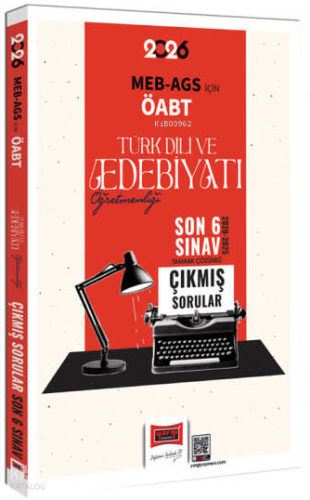 Yargı Yayınları 2026 ÖABT MEB-AGS Türk Dili ve Edebiyatı Öğretmenliği 