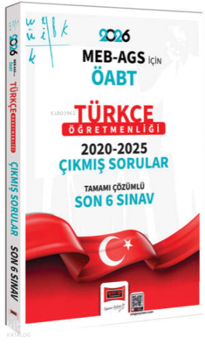 Yargı Yayınları 2026 ÖABT MEB-AGS Türkçe Öğretmenliği Tamamı Çözümlü S