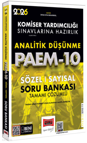 Yargı Yayınları 2026 PAEM Komiser Yardımcılığı Sınavlarına Hazırlık An