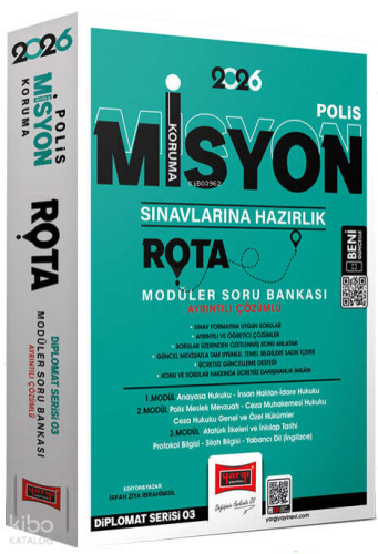 Yargı Yayınları 2026 Polis Misyon Sınavlarına Hazırlık Rota Modüler Soru Bankası Seti